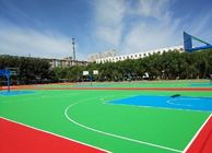 중국 , 휴대용 비 마루청을 까는 고강도 PP 안전 모듈 스포츠 미끄러짐 농구장 마루 회사