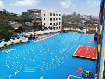 중국 유치원을 위해 마루청을 까는 절묘한 외관 항균성 모듈 스포츠 공장